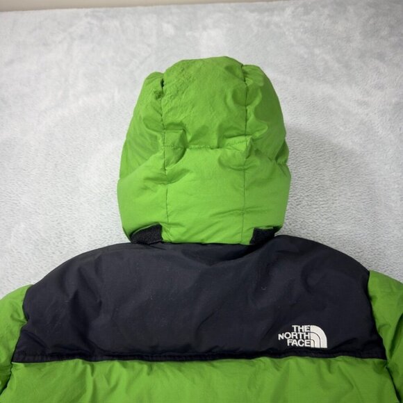 The North Face 700 Fill Green Down Puffer Jacket Youth Size 12-14 - Picture 3 of 14